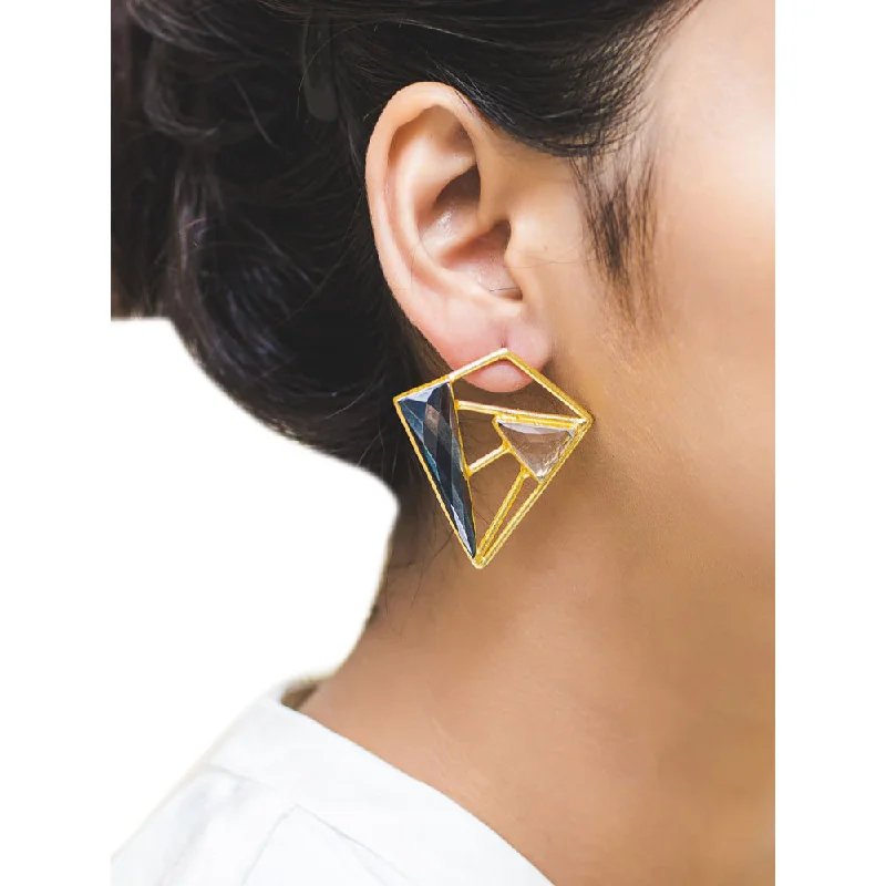 women's stud earrings-VARNIKA ARORA Sais Multi-Color Earrings