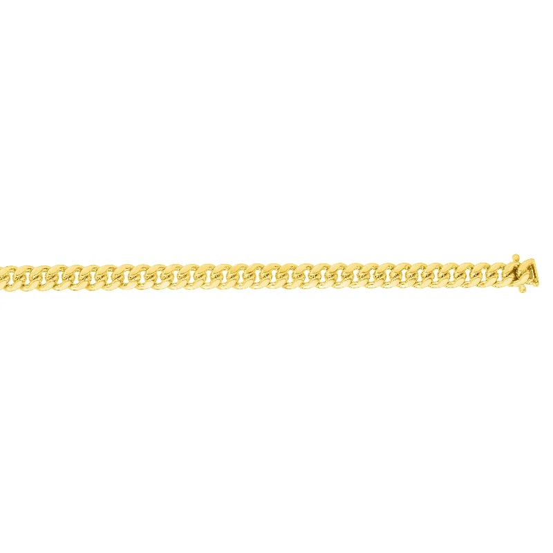 women's sterling silver pendant necklaces-26" 14k Yellow Gold 3.9Mm Miami Cuban Link Necklace