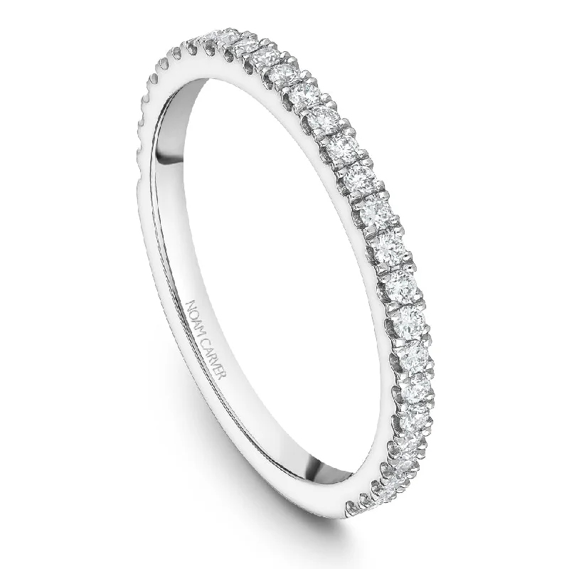 women's bridal diamond engagement rings-Noam Carver Diamond Wedding Band R059-01B