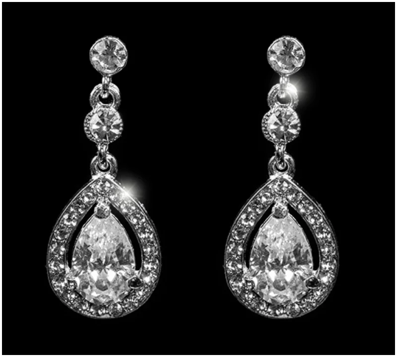 women's custom earrings-Sabrina Vintage Dangle Earrings | 4.5ct