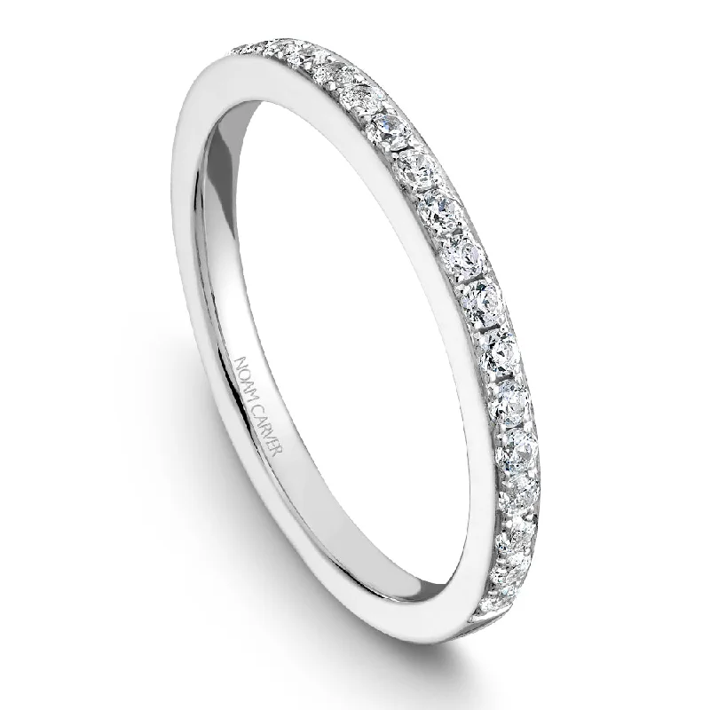 women's unique engagement rings with diamonds-Noam Carver Diamond Wedding Band R031-01B