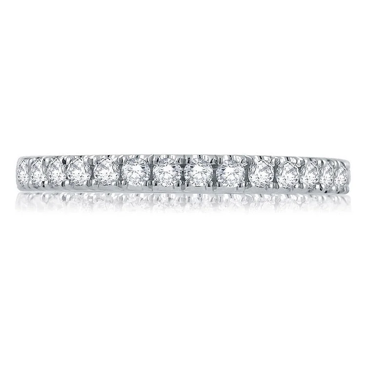 women's sparkling engagement rings-A. Jaffe Empire Legacy Halfway Diamond Wedding Band WR0906/15