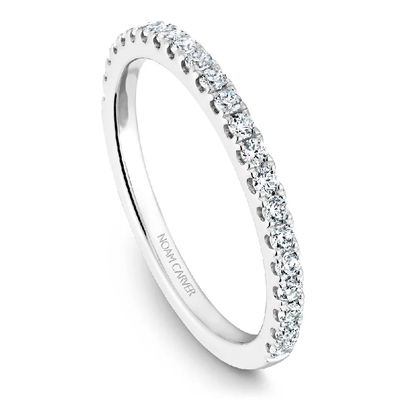 women's custom diamond engagement rings-Noam Carver Diamond Wedding Band B101-01B