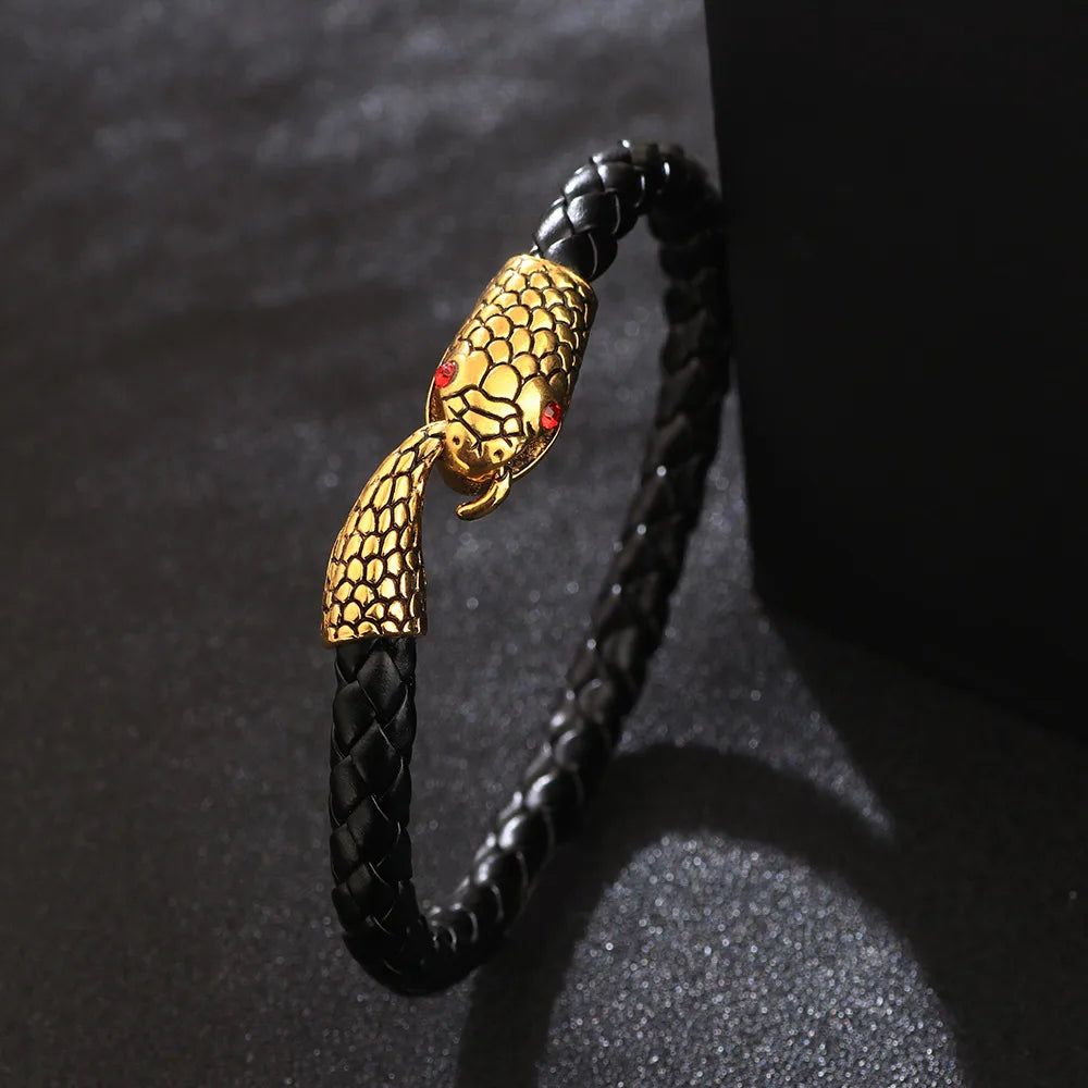 women's custom engraved bangles-Simple Style Animal No Inlaid Men'S Bracelets