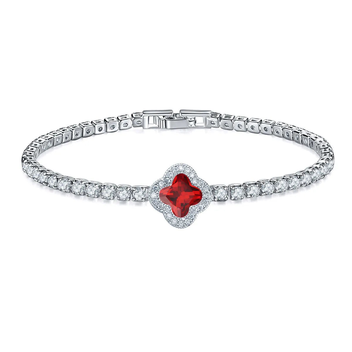 White Gold Red Diamond