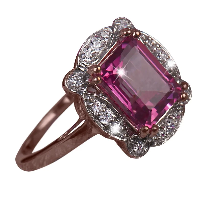 women's men’s style engagement rings-Lille Tourmaline Ring