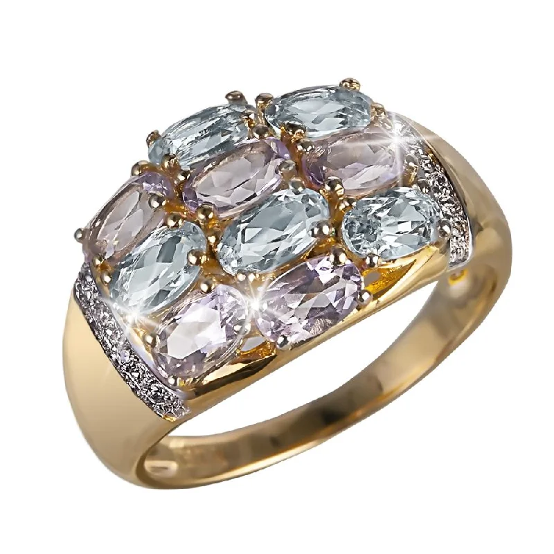 women's fashion rings-Wysteria Sky Ring