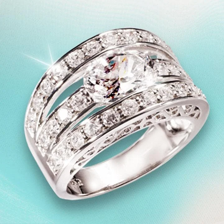 women's promise rings-Verona Ring