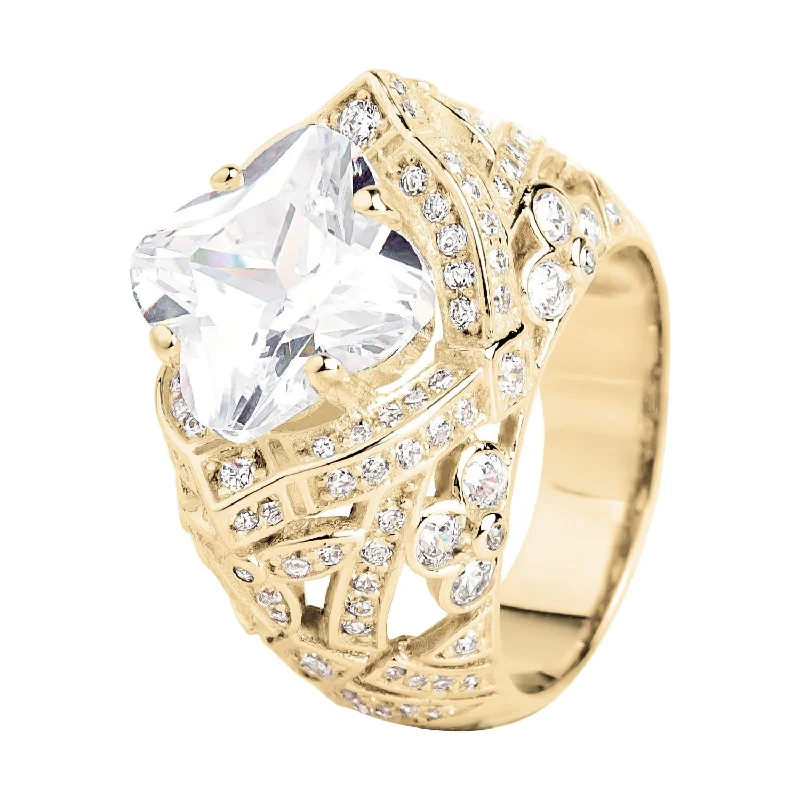 women's intricate design rings-Cebu Sparkle Ring