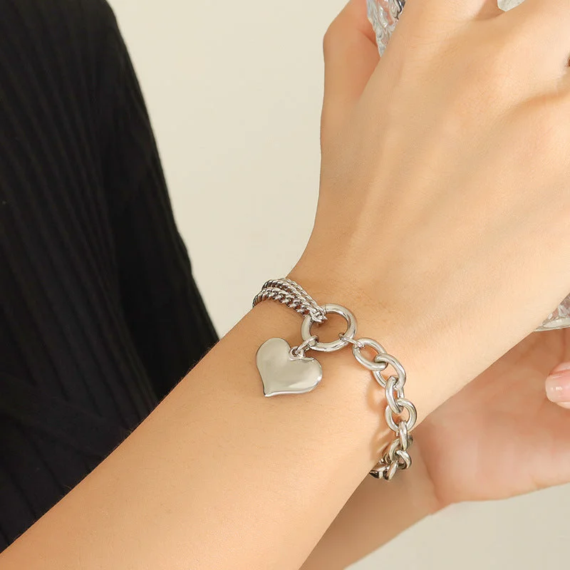 Steel Bracelet-15+3cm