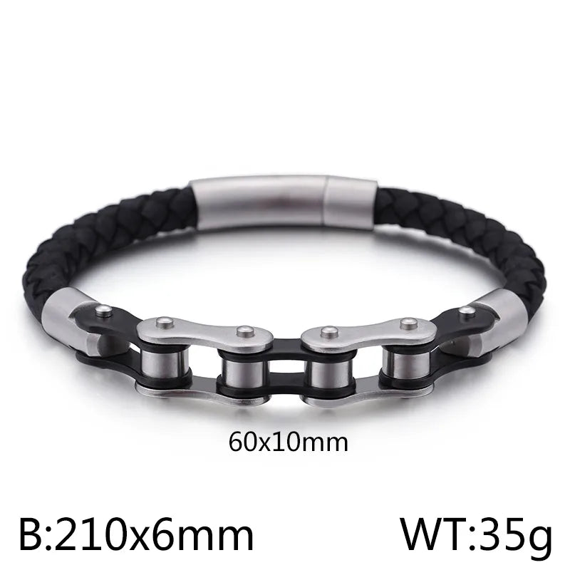 21cm Sand Surface Black Kb106596-E414-Gold Cross Bracelet-KN0248-MI-N200029K