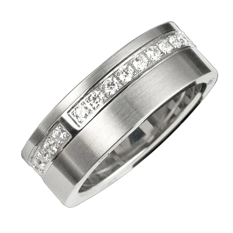 women's silver promise rings-Men's Sentinel Ring