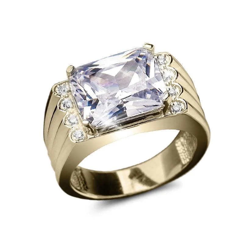 women's classic diamond rings-Castello Men's Ring