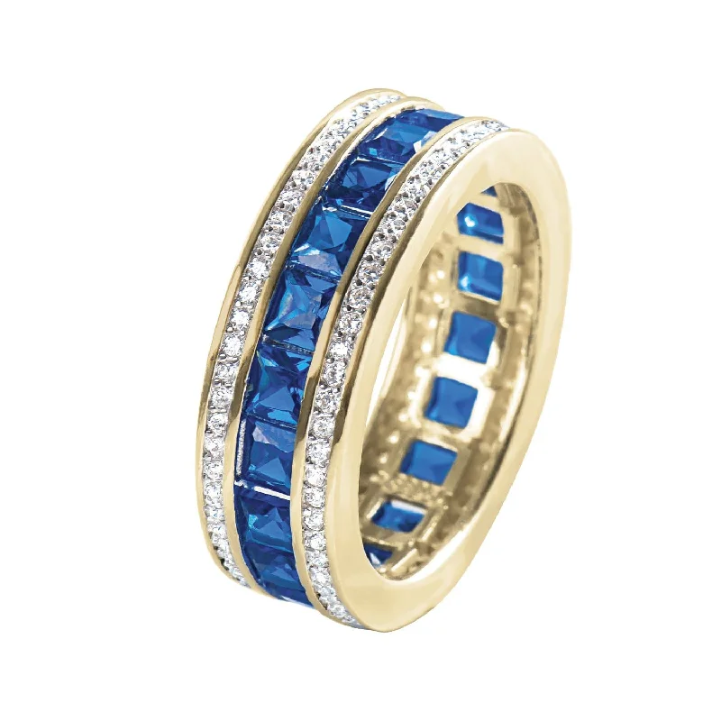 women's gemstone engagement rings-Vivianne Full Eternity Ring