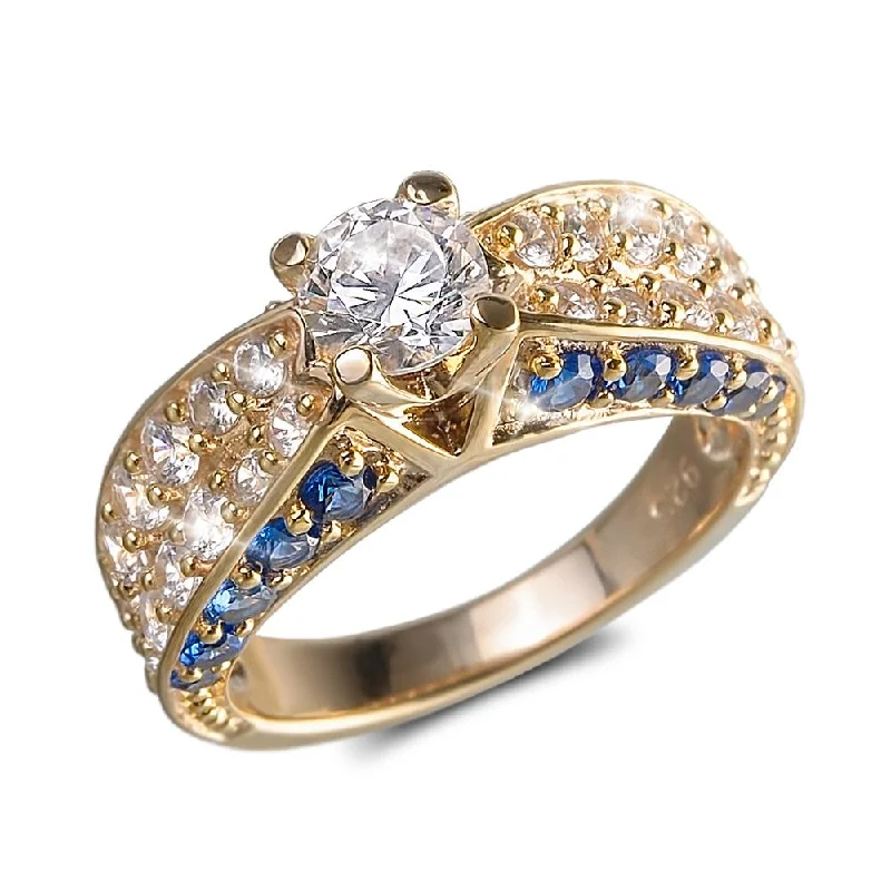 women's designer rings-Arianna Ocean Ring