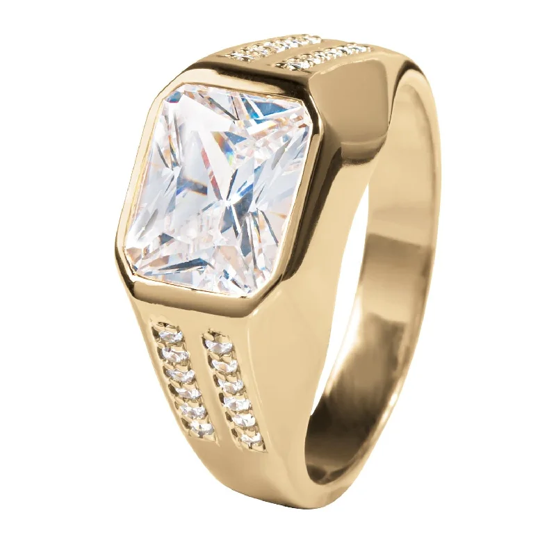 women's diamond solitaire rings-Saracen Men's Ring