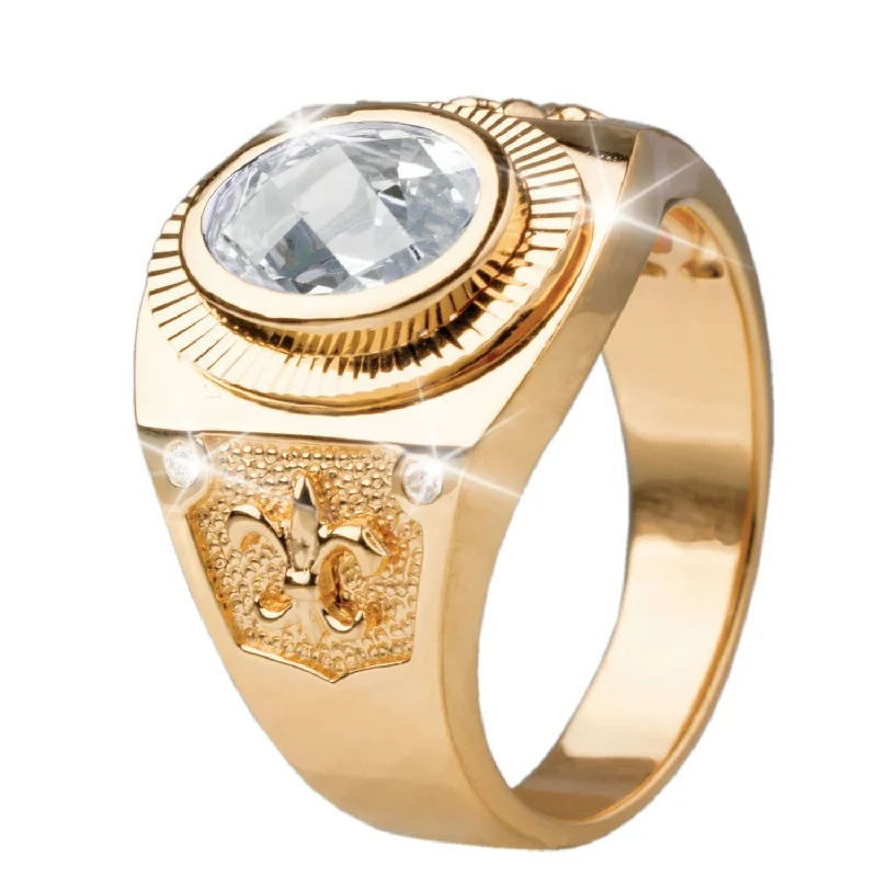 women's halo diamond rings-Precious Rocks Men's Ring