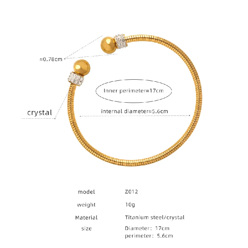 Z012-Z180-Gold Bracelet