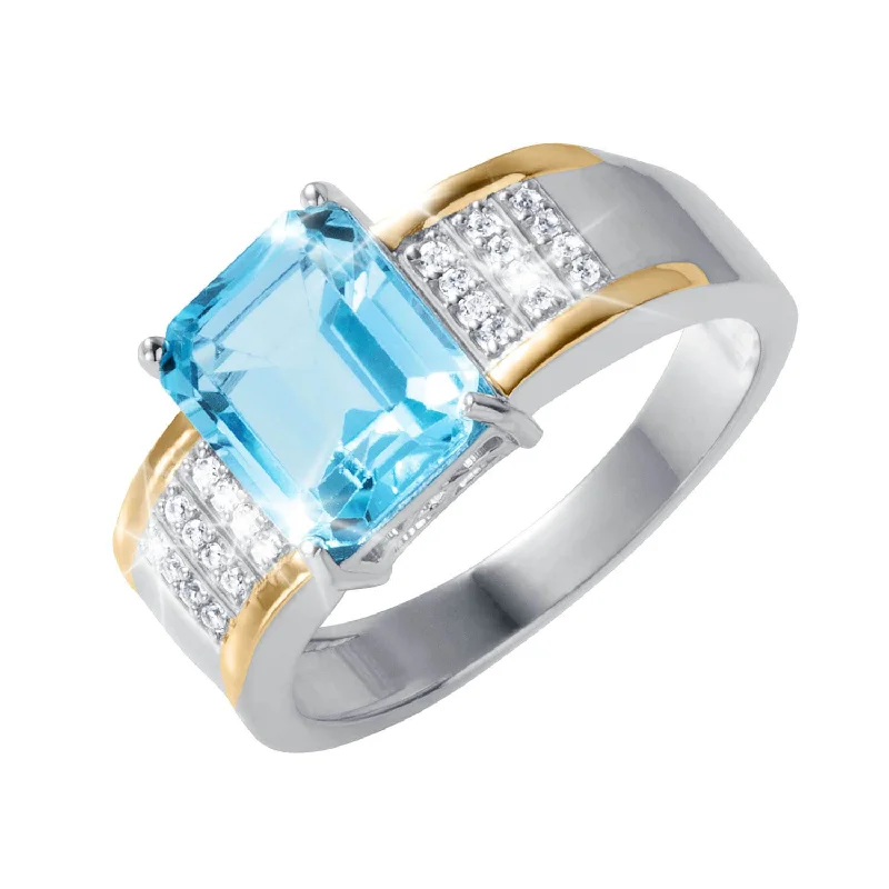 women's diamond rings-Imperial Topaz Men's Ring