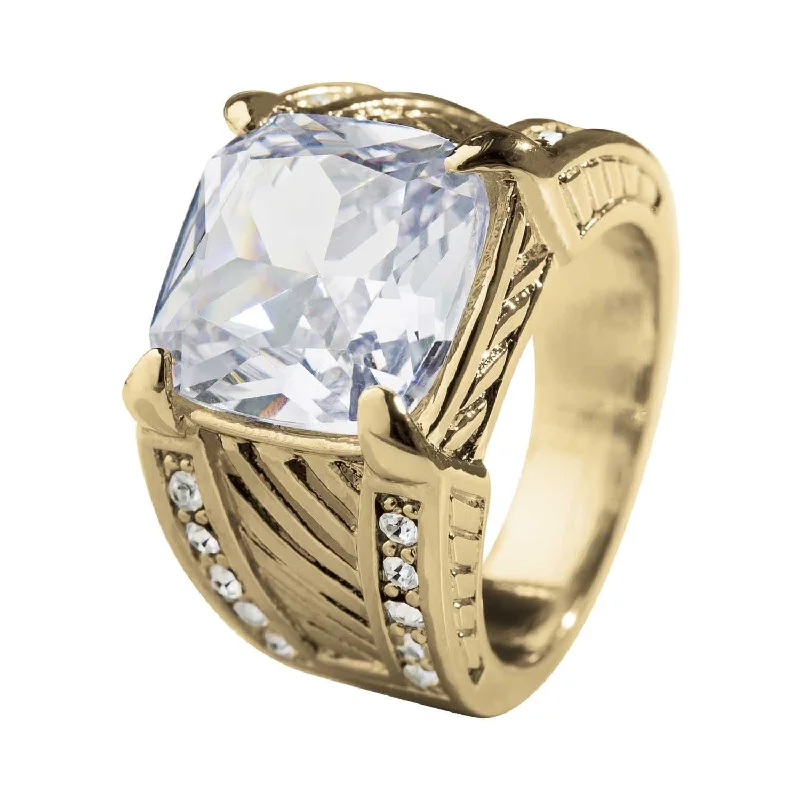 women's wedding band rings-Odysseus Gold Ring