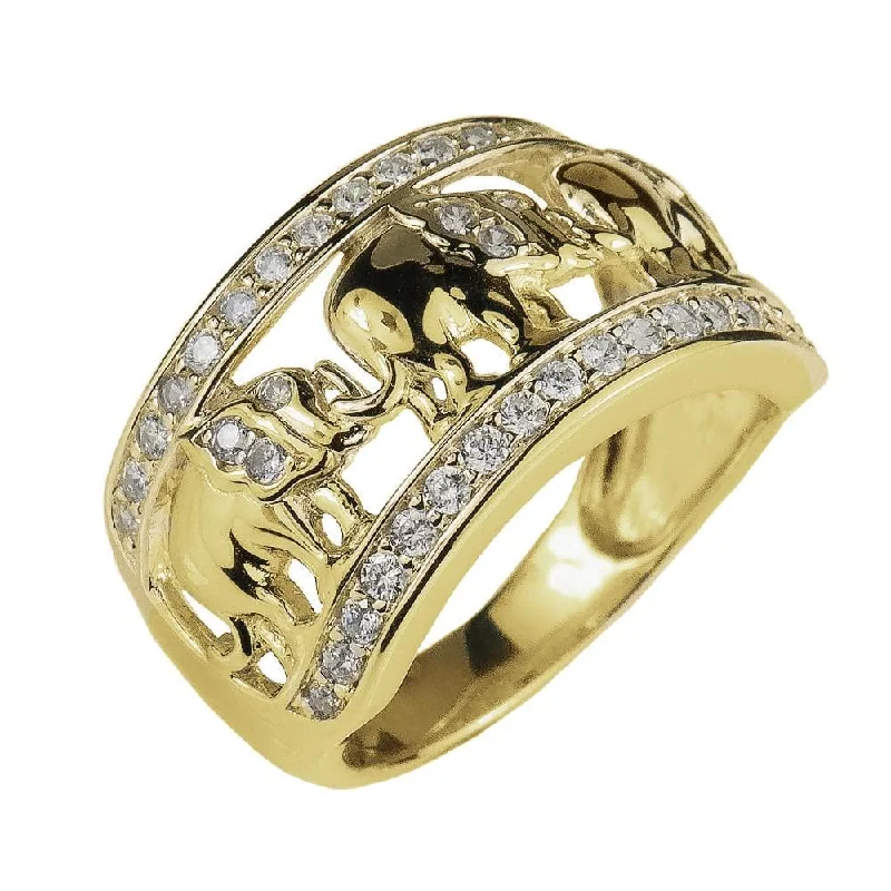 women's stylish rings-Elephant Parade Ring