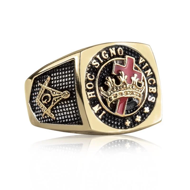 women's stackable rings-Masonic Ring