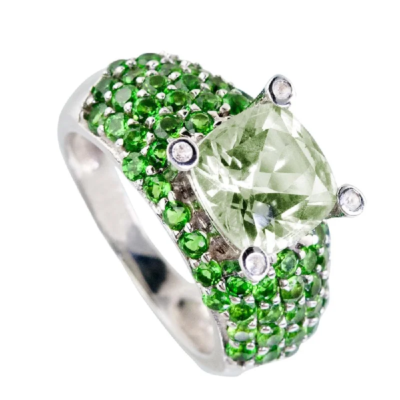 women's wedding rings-Apple Martini Ring