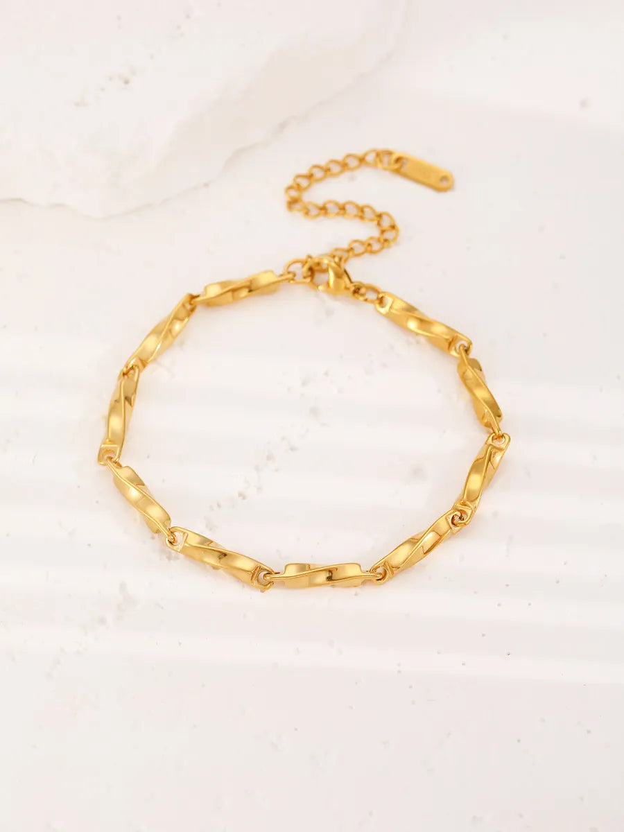 (Environmental Protection) 16 18K Real Gold Twist 10541