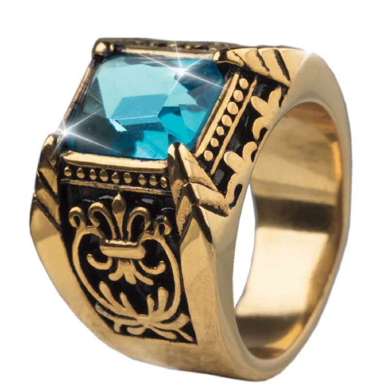 women's stylish rings-Combat Men's Ring