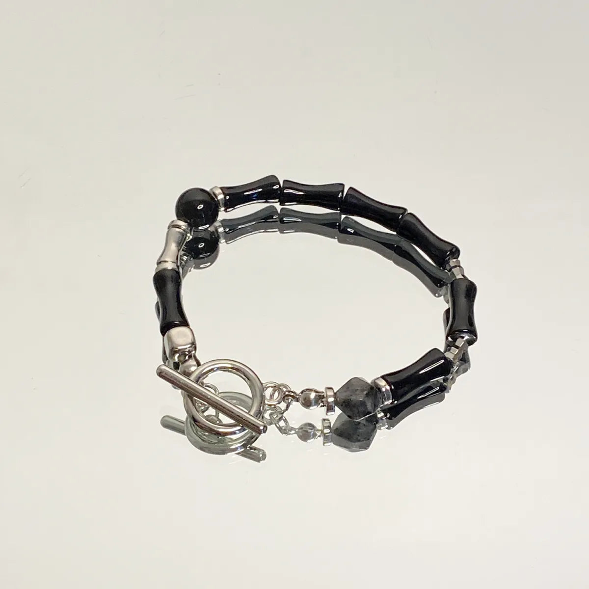 Black Bamboo Bracelet