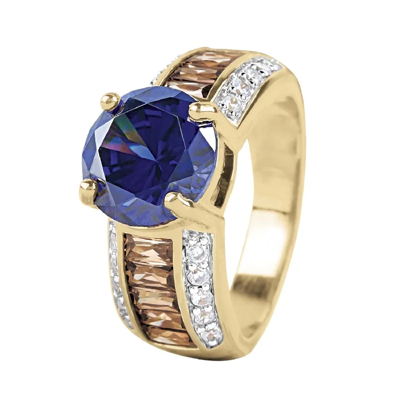 women's unique rings-Odelia Tanzanite Ring