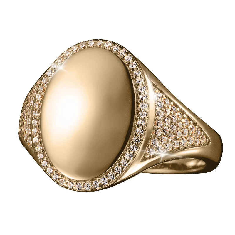 women's vintage rings-Vigar Halo Men's Ring