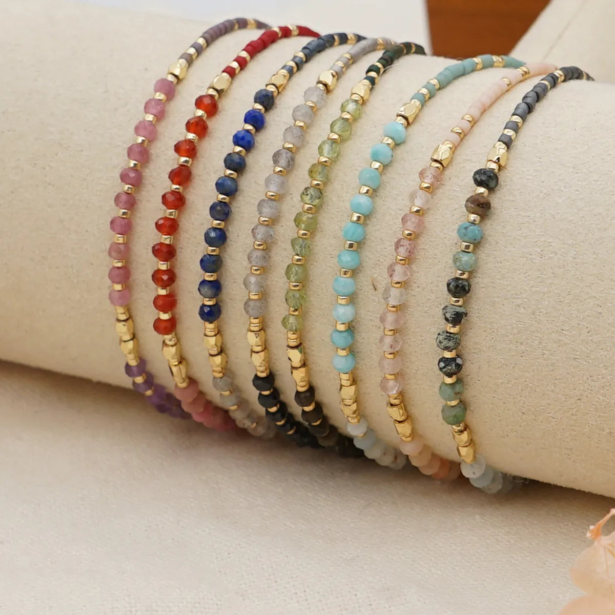 women's infinity bracelets-Simple Style Geometric No Inlaid Glass Wholesale Bracelets