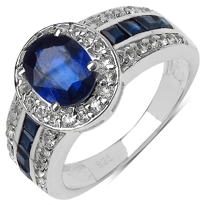 women's engraved rings-Kyanite Ring