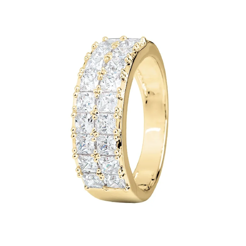 women's floral engagement rings-Elite Eternity Ring