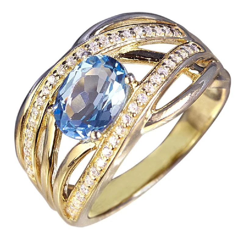 women's designer rings-Ophelia Topaz Ring