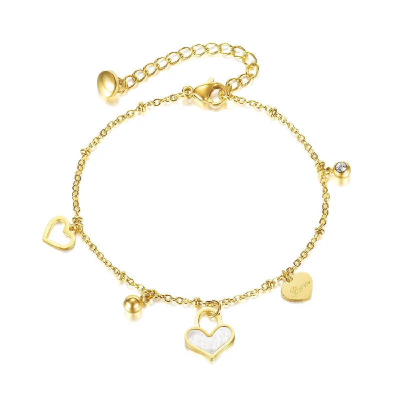 [1205] Gold Bracelet