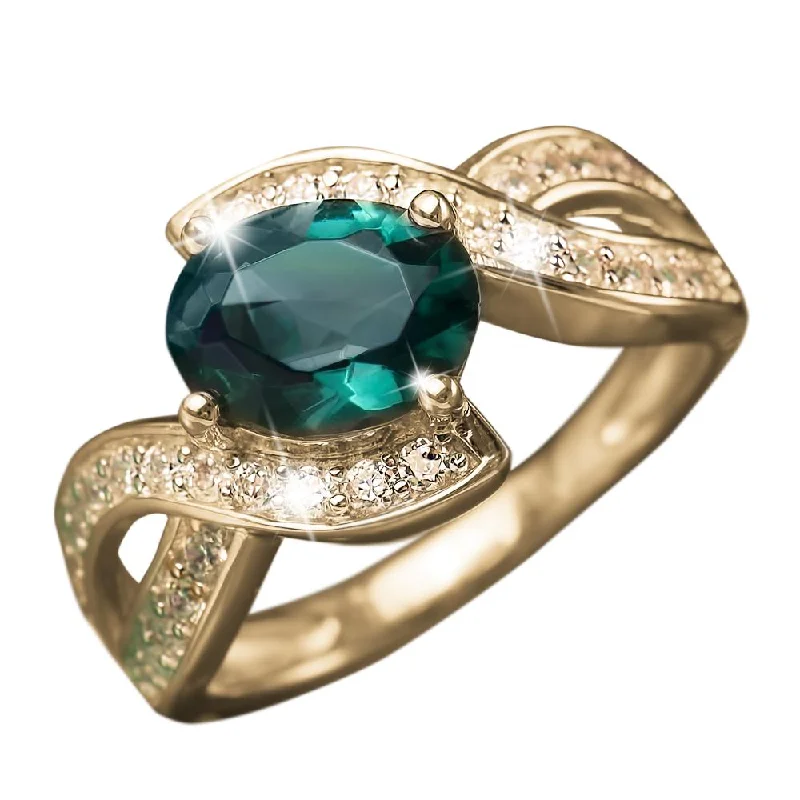 women's engagement rings with colored diamonds-Arisia Ring