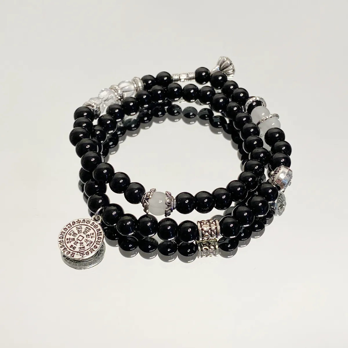 Lan Fog Black Double Layers Bracelet