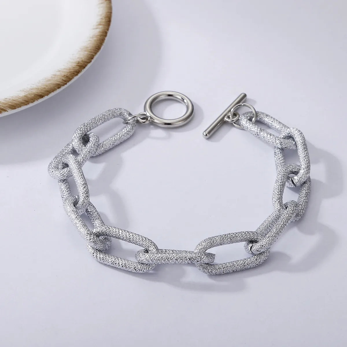 Silver Matt Bracelet